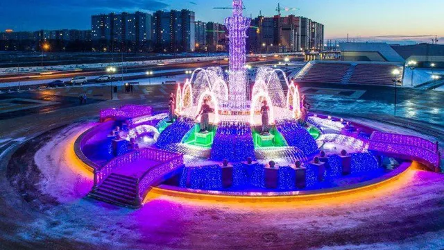 В Ставрополе фонтан «Россия» переходит на зимнее расписание