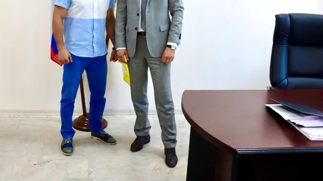 Министр спорта Ставрополья провёл встречу с пятигорским боксёром Давидом Аванесяном