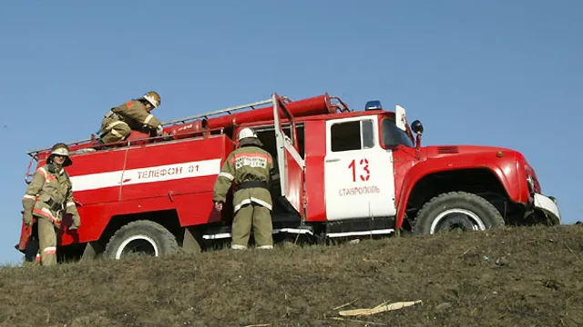В Ставрополе потушен пожар в частном доме на улице Серова